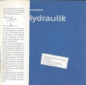 Seller image for Hydraulik. 3.verbesserte Auflage for sale by Klaus Kreitling