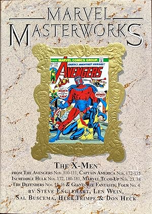 Seller image for MARVEL MASTERWORKS Vol. 134 (Gold Foil Variant Edition) : The X-MEN from The Avengers Nos. 110-111, Captain America Nos. 172-175, Hulk Nos. 172, 180-181, and more for sale by OUTSIDER ENTERPRISES