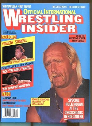 Image du vendeur pour Official International Wrestling Insider #1 mis en vente par Dearly Departed Books
