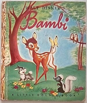 Image du vendeur pour Walt Disney's Bambi mis en vente par P Peterson Bookseller