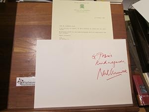 Bild des Verkufers fr Original Autogramm Neil Kinnock /// Vizeprsident EU-Kommission /// Autogramm Autograph signiert signed signee zum Verkauf von Antiquariat im Kaiserviertel | Wimbauer Buchversand