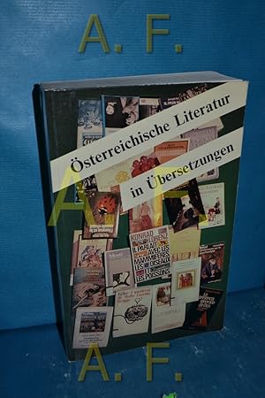 Seller image for sterreichische Literatur in bersetzungen hrsg. u. vorgestellt von Wolfgang Pckl / Sitzungsberichte , Bd. 410, Verffentlichungen der Kommission fr Linguistik und Kommunikationsforschung , H. 13 for sale by Antiquarische Fundgrube e.U.