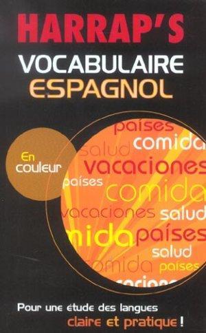 HARRAP'S VOCABULAIRE ESPAGNOL