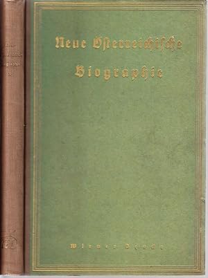 NEUE ÖSTERREICHISCHE BIOGRAPHIE 1815 - 1918.