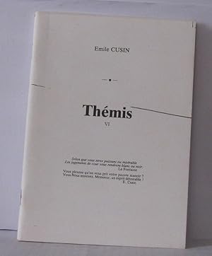 Seller image for Thmis VI for sale by Librairie Albert-Etienne