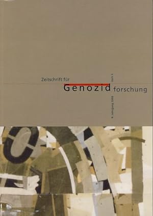 Seller image for Zeitschrift fr Genozidforschung. 9. Jg. 2008, Heft 1. for sale by Fundus-Online GbR Borkert Schwarz Zerfa