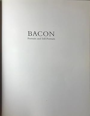 Immagine del venditore per Bacon, Portraits and self-portraits. venduto da Librairie de l'Univers