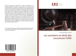 Seller image for Les sanctions en droit des assurances CIMA for sale by AHA-BUCH GmbH