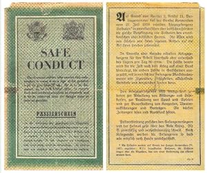 Safe Conduct Document (Passierschein)