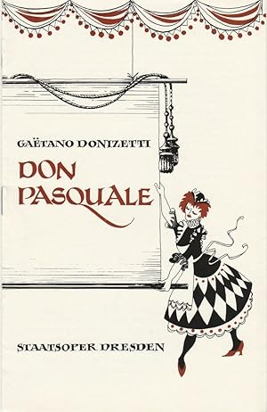 Image du vendeur pour Programmheft Gaetano Donizetti: DON PASQUALE Spielzeit 1978 / 79 mis en vente par Programmhefte24 Schauspiel und Musiktheater der letzten 150 Jahre