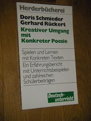 Seller image for Kreativer Umgang mit Konkreter Poesie for sale by Versandantiquariat Rainer Kocherscheidt