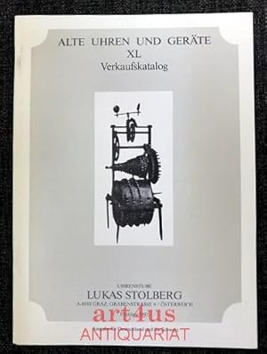 Bild des Verkufers fr Alte Uhren und Gerte : Verkaufskatalog XL [40] zum Verkauf von art4us - Antiquariat