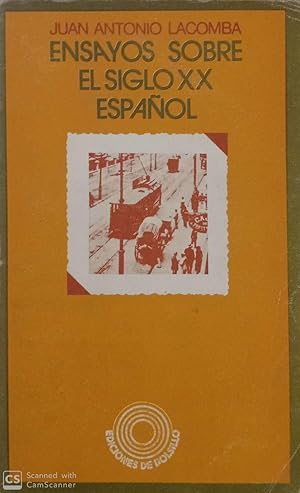 Imagen del vendedor de Ensayos sobre el siglo XX espaol a la venta por Llibres Capra