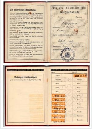Mitgliedsbuch (Die Deutsche Arbeitsfront)