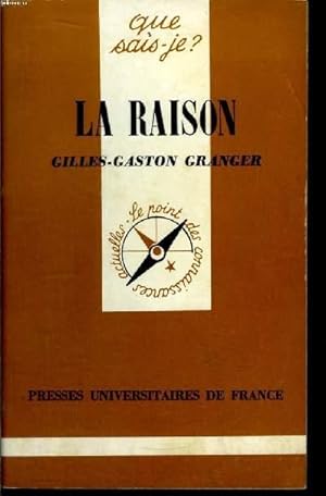 Seller image for Que sais-je? N 680 La raision for sale by Le-Livre