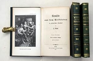 Bild des Verkufers fr Gemlde aus dem Volksleben in zrcherischer Mundart. [4. u. 5. Teil: Gemlde aus dem Volksleben nach der Natur aufgenommen und treu dargestellt in gereimten Gesprchen Zrcherischer Mundart]. [Bde. 1 - 6; komplett]. zum Verkauf von antiquariat peter petrej - Bibliopolium AG