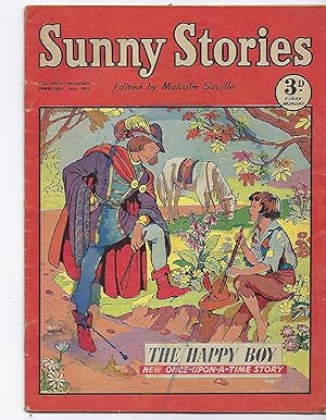 Imagen del vendedor de Sunny Stories - the Chocolate Fairyland - February 14th 1955 a la venta por Peakirk Books, Heather Lawrence PBFA