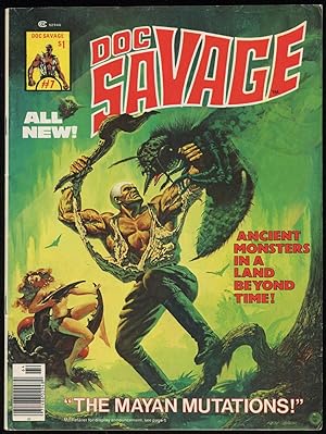 Immagine del venditore per Doc Savage Man of Bronze 7 Magazine Val Mayerik Tony DeZuniga Ed Davis art 1977 venduto da CollectibleEntertainment