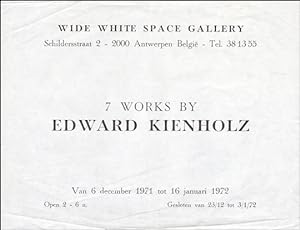 Imagen del vendedor de 7 Works by Edward Kienholz a la venta por Specific Object / David Platzker