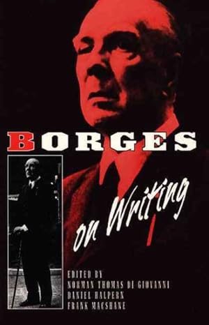 Imagen del vendedor de Borges on Writing a la venta por GreatBookPrices