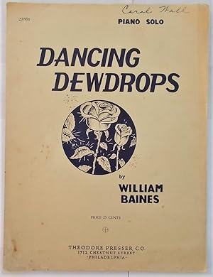 Imagen del vendedor de Dancing Dewdrops: Piano Solo (Sheet Music) a la venta por Bloomsbury Books