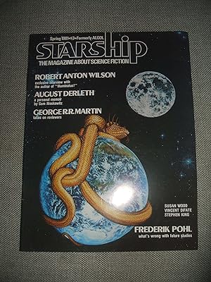 Bild des Verkufers fr Starship The Magazine About Science Fiction Spring 1981 zum Verkauf von biblioboy