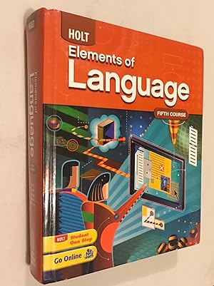 Seller image for Holt Elements of Language, Fifth Course for sale by Once Upon A Time