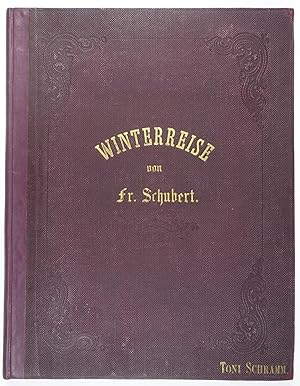 Winterreise. (Le Voyage d'Hiver.) Von Wilhelm Müller. Deutsch und französisch. In Musik gesetzt f...