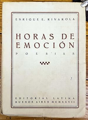 Seller image for Horas de Emocion for sale by Chaco 4ever Books