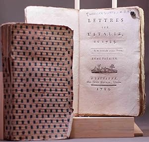 Lettres sur l'Italie, en 1785.