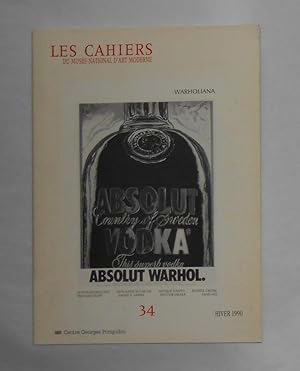 Seller image for Les Cahiers Du Musee National D' Art Moderne - Warholiana - 34 - Hiver 1990 for sale by David Bunnett Books