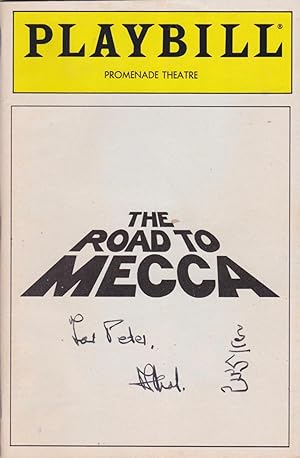 The Road to Mecca [Playbill, Vol. 88, No. 4]