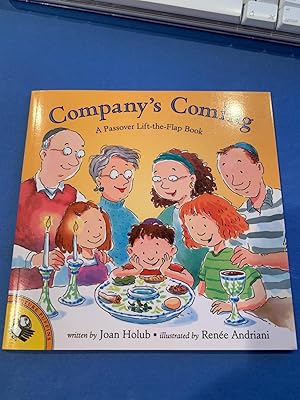 Seller image for COMPANY'S COMING a passover Lift-the-Flap book for sale by Happy Heroes