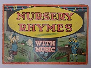 (Hrsg.). Nursery Rhymes with music, N° 2. England, Marks & Spencer, um 1930. 4 Bll. Mit farbigen ...