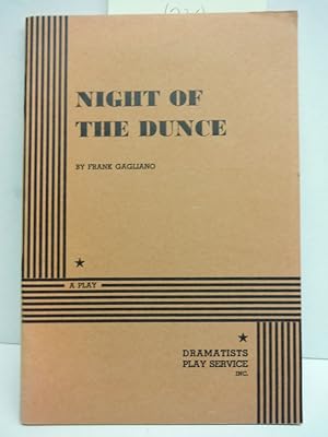 Bild des Verkufers fr Night of the Dunce. zum Verkauf von Imperial Books and Collectibles