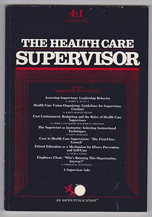 Seller image for The Health Care - Supervisor 4: 1 (October 1985) for sale by Courtney McElvogue Crafts& Vintage Finds