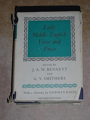 Seller image for Early Middle English Verse and Prose for sale by Neo Books