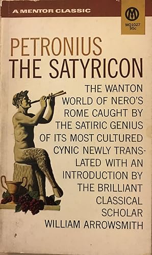 Imagen del vendedor de The Satyricon a la venta por The Book House, Inc.  - St. Louis