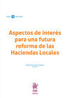 Imagen del vendedor de Aspectos de inters para una futura reforma de las Haciendas Locales a la venta por AG Library