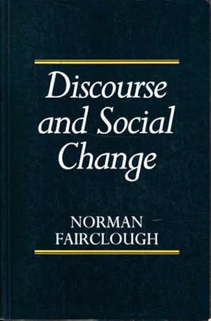 Seller image for Discourse and Social Change for sale by Goulds Book Arcade, Sydney