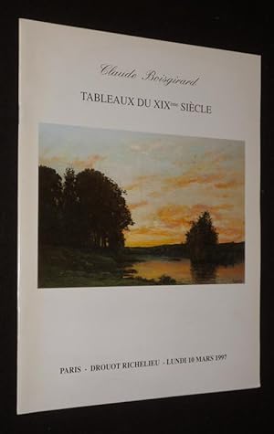 Bild des Verkufers fr Matre Claude Boisgirard - Tableaux du XIXe sicle (Drouot Richelieu, 10 mars 1997) zum Verkauf von Abraxas-libris