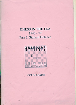 Imagen del vendedor de Chess in the USSR 1945-72. Part 2. Sicilian Defence a la venta por Barter Books Ltd