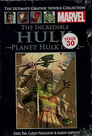 Imagen del vendedor de The Incredible Hulk : Planet Hulk Part 2 (Marvel Ultimate Graphic Novels Collection) a la venta por Godley Books