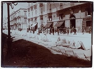 Bari dopo il bombardamento Maggio 1915 Foto originale alla celluidina L764
