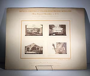 Image du vendeur pour Impresa industriale italiana di costruzioni metalliche. Gi Finet Charles e Cie. Photographies. Photographs mis en vente par DACART Livres rares & manuscrits (ALAC)