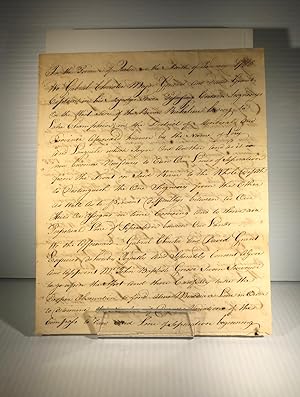 Agreement between Gen. Christie and Captain Grant appointing Mr Grisé surveyor for tuning the lin...