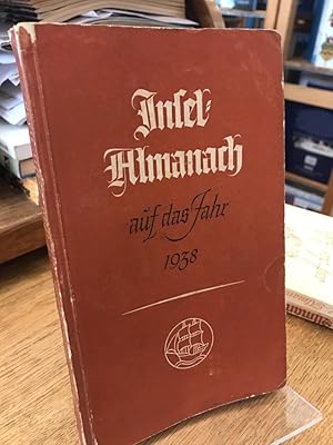 Insel-Almanach auf das Jahr 1938.