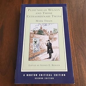 Seller image for Puddn'head Wilson and Those Extraordinary Twins (Norton Critical Editions) for sale by bottom books