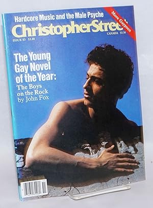 Immagine del venditore per Christopher Street: vol. 7, #11, whole issue #83, December 1983; The Young Gay Novel of the Year venduto da Bolerium Books Inc.