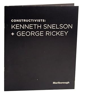 Bild des Verkufers fr Constructivists: Kenneth Snelson + George Rickey zum Verkauf von Jeff Hirsch Books, ABAA